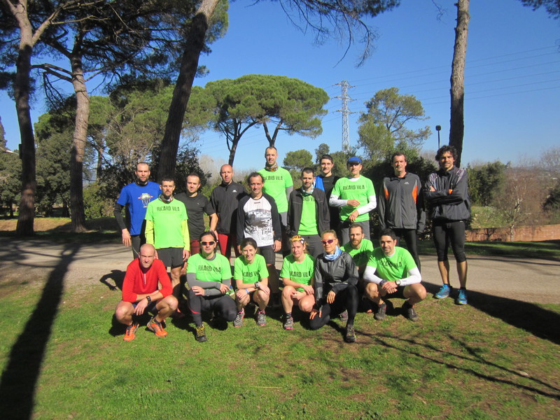 Grup entrenament Ricard Vila Torre Marimon 2014(Caldes)