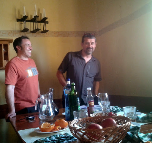 Ivan Pedro i Jaume Gibernau-Trobdasa a Montserrat 2014