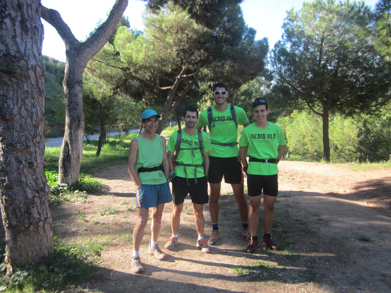 Grup entrenament Ricard Vila.Trail
