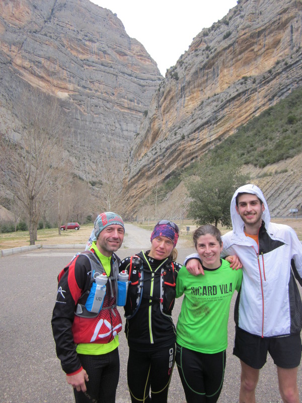 Grup entrenament Ricard Vila.Trail.2015