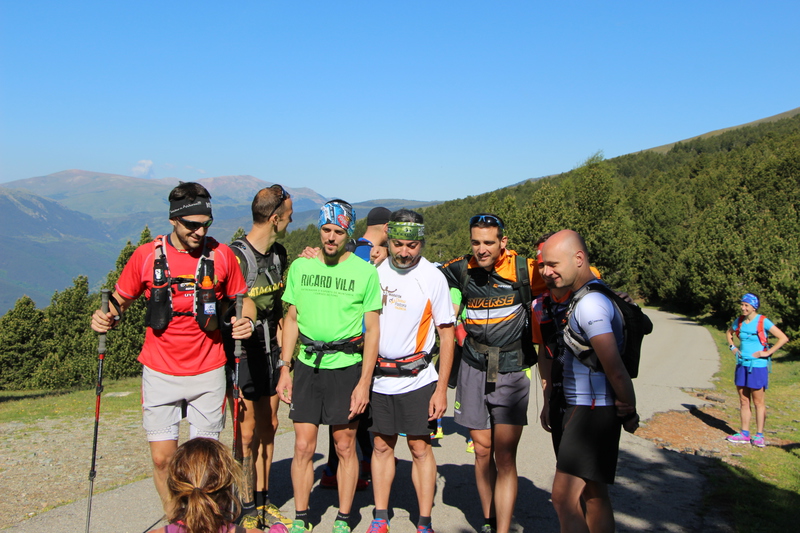 Grup entrenament Campus Trailrunning-2015-amb Jessed Hernandez.Ricard Vila