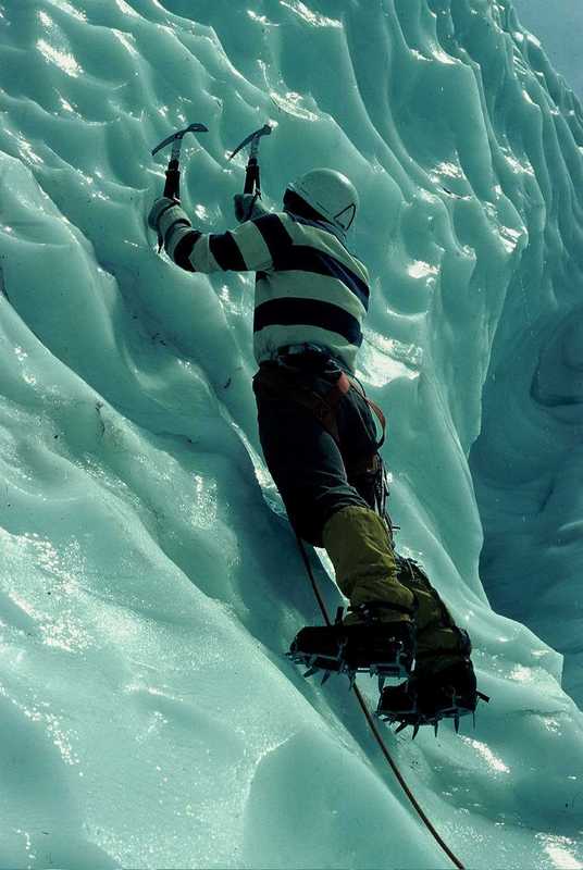 Ricard al glacier Bossons(Chamonix-Mont Blanc)