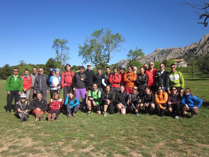Trobada anual grup d'entrenament Ricard Vila.Montserrat 2013