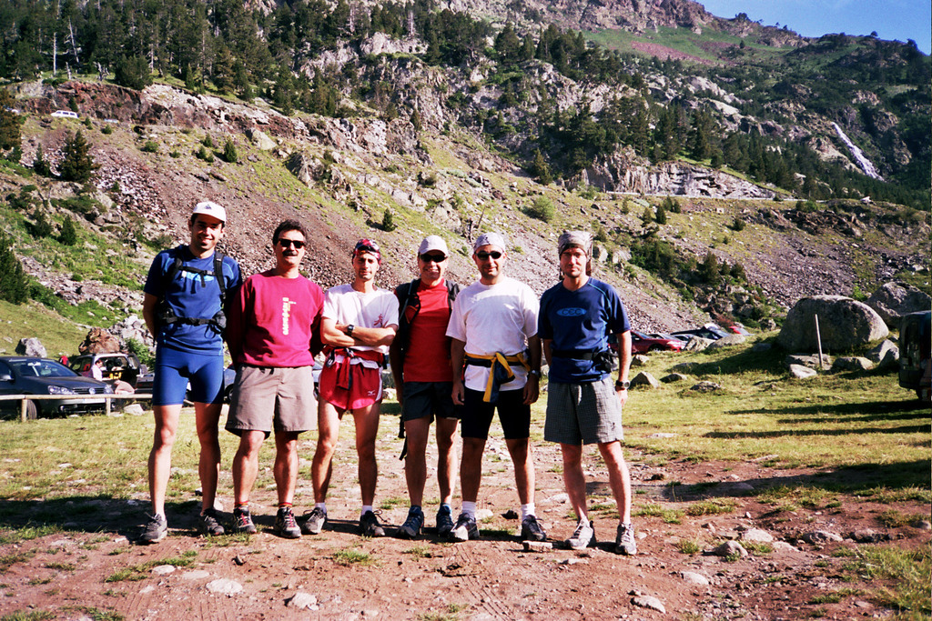 Ricard Vila entreno a Benasque