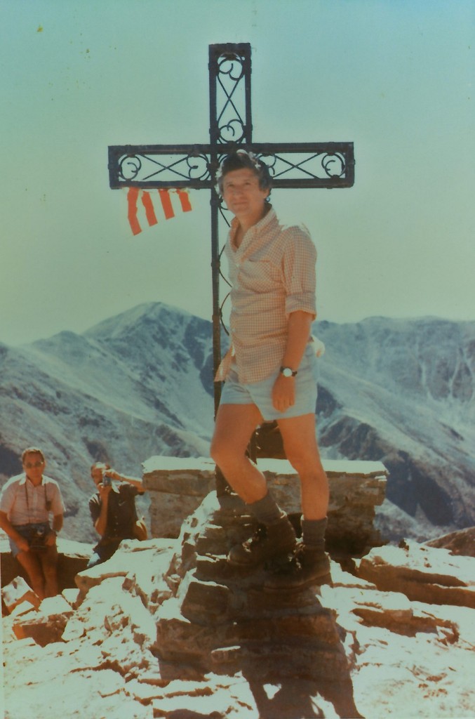 El meu pare Ricard Vila al cim de la Pica d'Estats