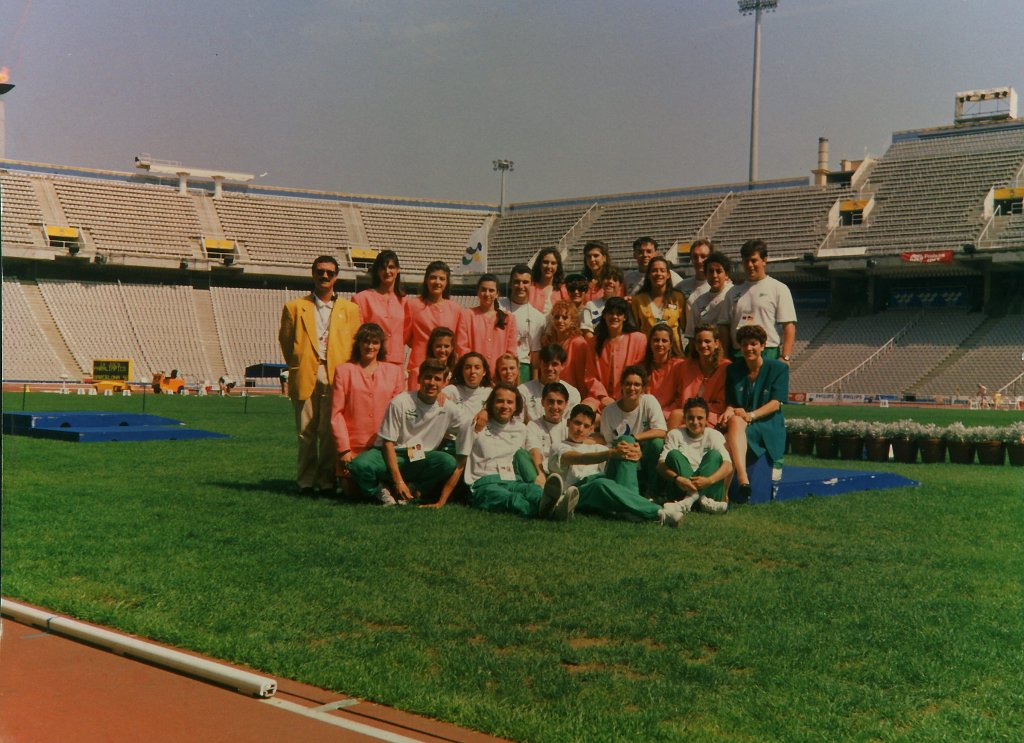 Ricard Vila responsable euip voluntaris Paralimpics Barcelona 1992