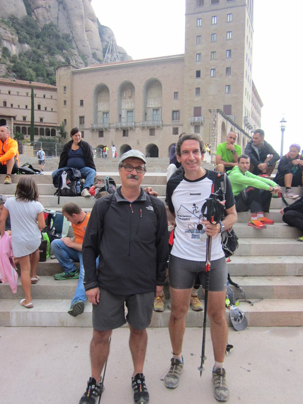 Ricard Vila amb Rafa Serra(Matagalls-montserrat)